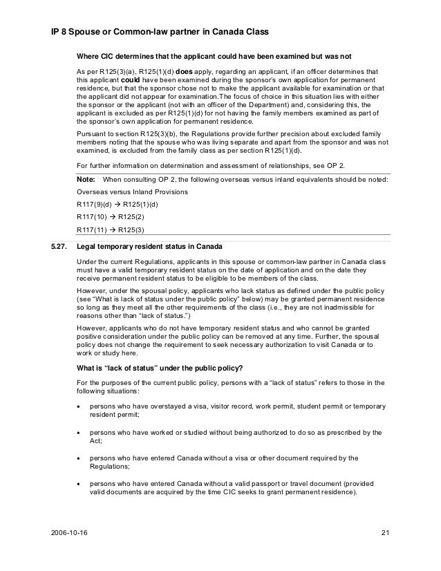 Spouse Marriage And Sponsorship Within Canada