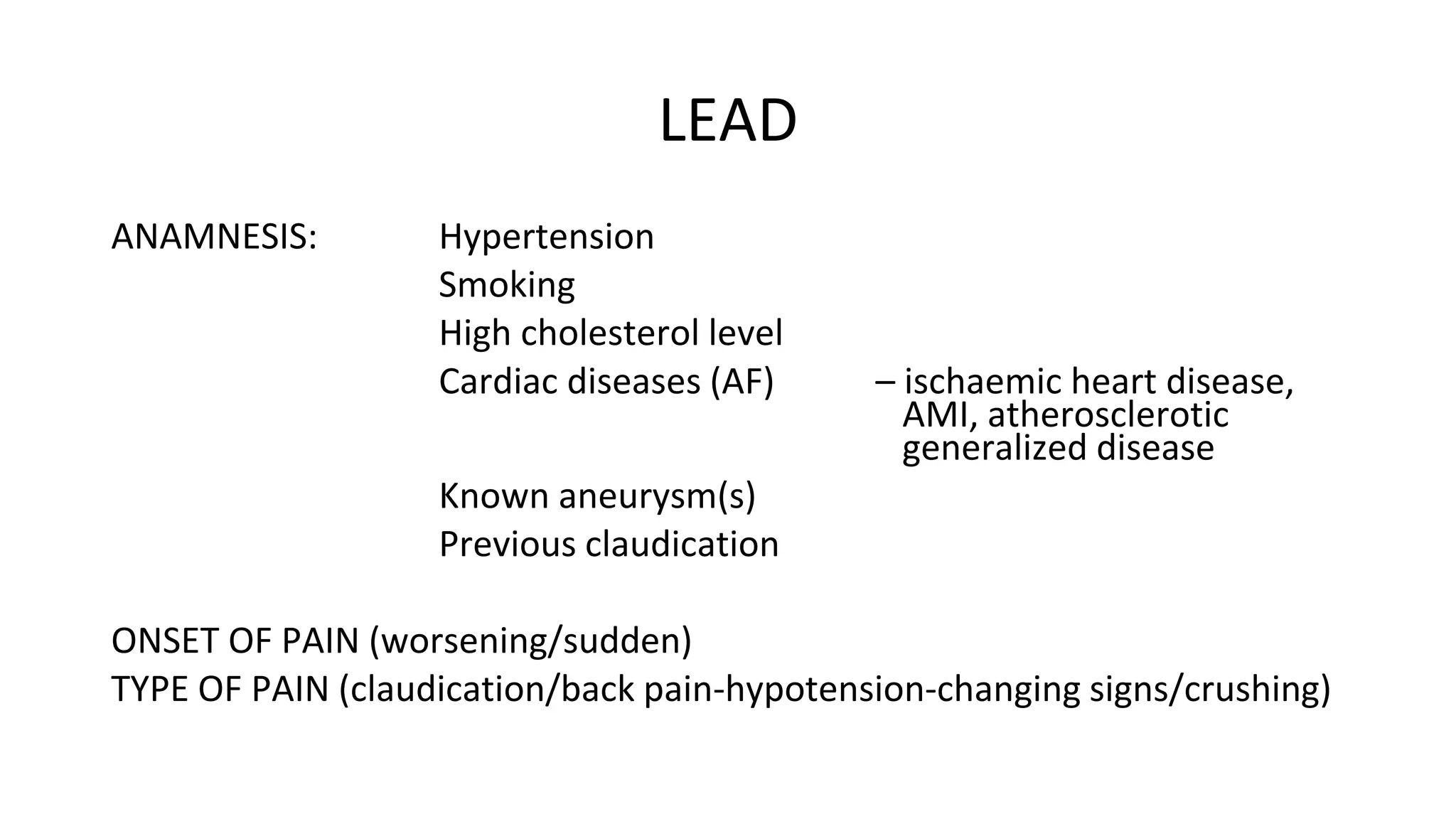 Diagnosis and treatment of lower extremity vascular diseases | PPTX