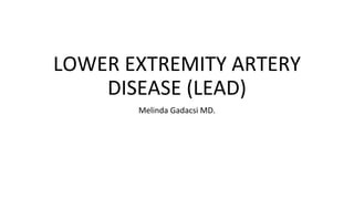 Diagnosis and treatment of lower extremity vascular diseases | PPTX