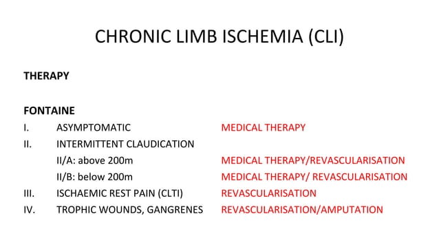 Diagnosis and treatment of lower extremity vascular diseases | PPTX
