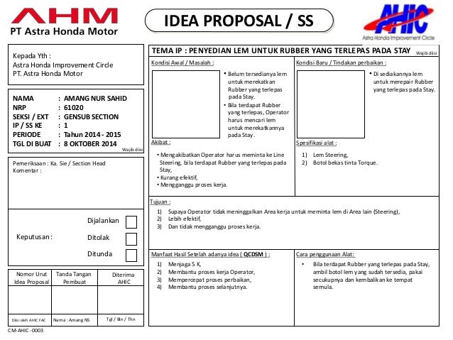 Cara Membuat Proposal Ide | ip 1 Cara Membuat Proposal Ide | ip 1