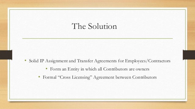 Assign Intellectual Property Rights To Llc Assign Intellectual Property Rights To Llc