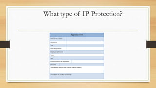What type of IP Protection?
 