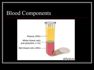 Blood Components
 