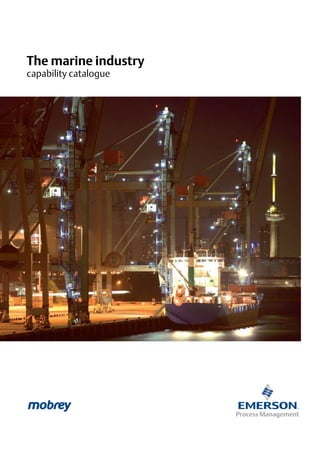The marine industry
capability catalogue
 