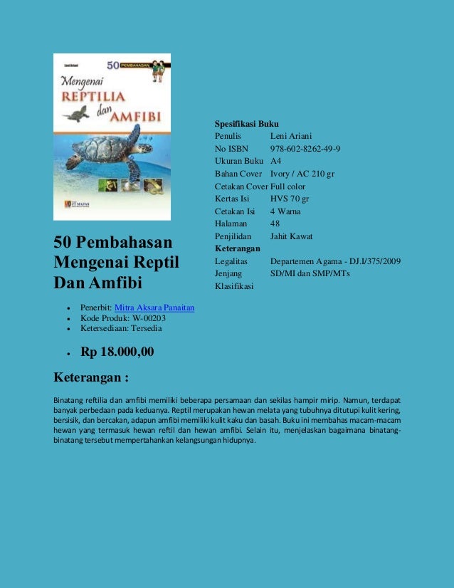 Buku Pengayaan Ilmu Pengetahuan Alam, dipasarkan oleh 