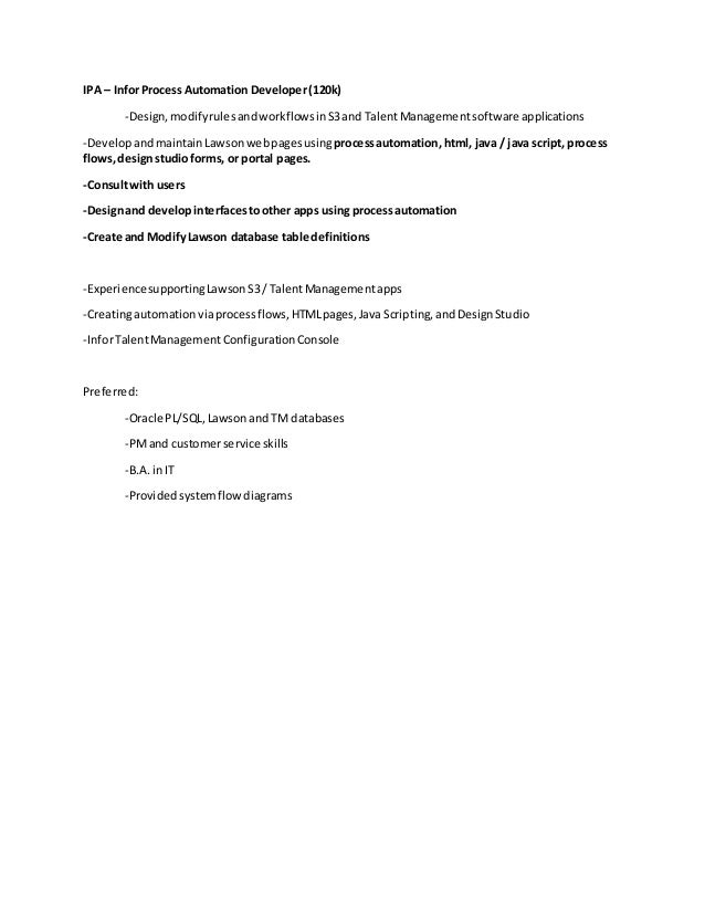 process automation developer