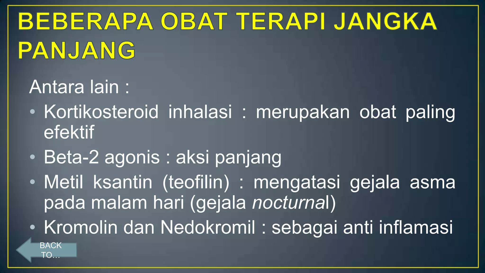 Penyakit pernafasan (Asma) | PPTX