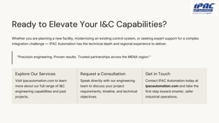 Comprehensive Instrumentation & Control Engineering Services for ...