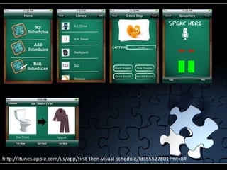 http://itunes.apple.com/us/app/first-then-visual-schedule/id355527801?mt=8#