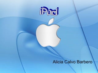 Alicia Calvo Barbero iPad 