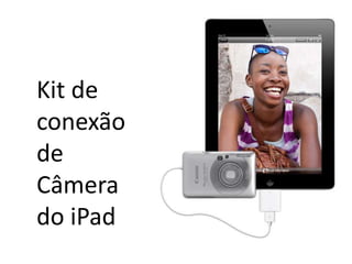Kit de conexão de Câmera do iPad