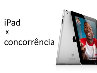 iPad X concorrência