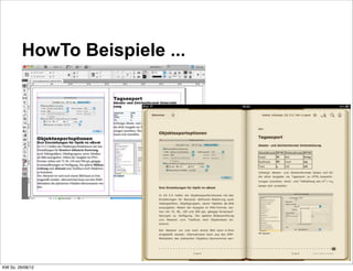 HowTo Beispiele ...




                               5/23



KW So. 26/08/12
 