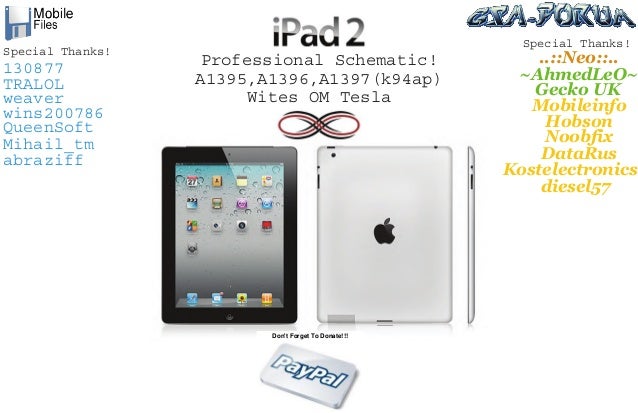 I Pad 2 Full Schematic Diagram I Pad 2 Full Schematic Diagram