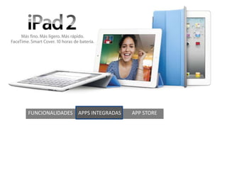 FUNCIONALIDADESAPP STOREAPPSINTEGRADAS