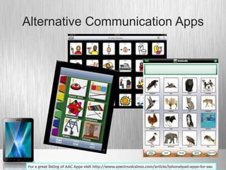 Alternative Communication Apps
 