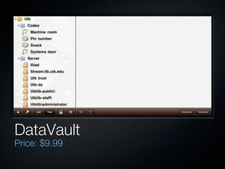DataVault
Price: $9.99
 