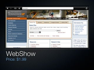WebShow
Price: $1.99
 