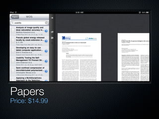 Papers
Price: $14.99
 