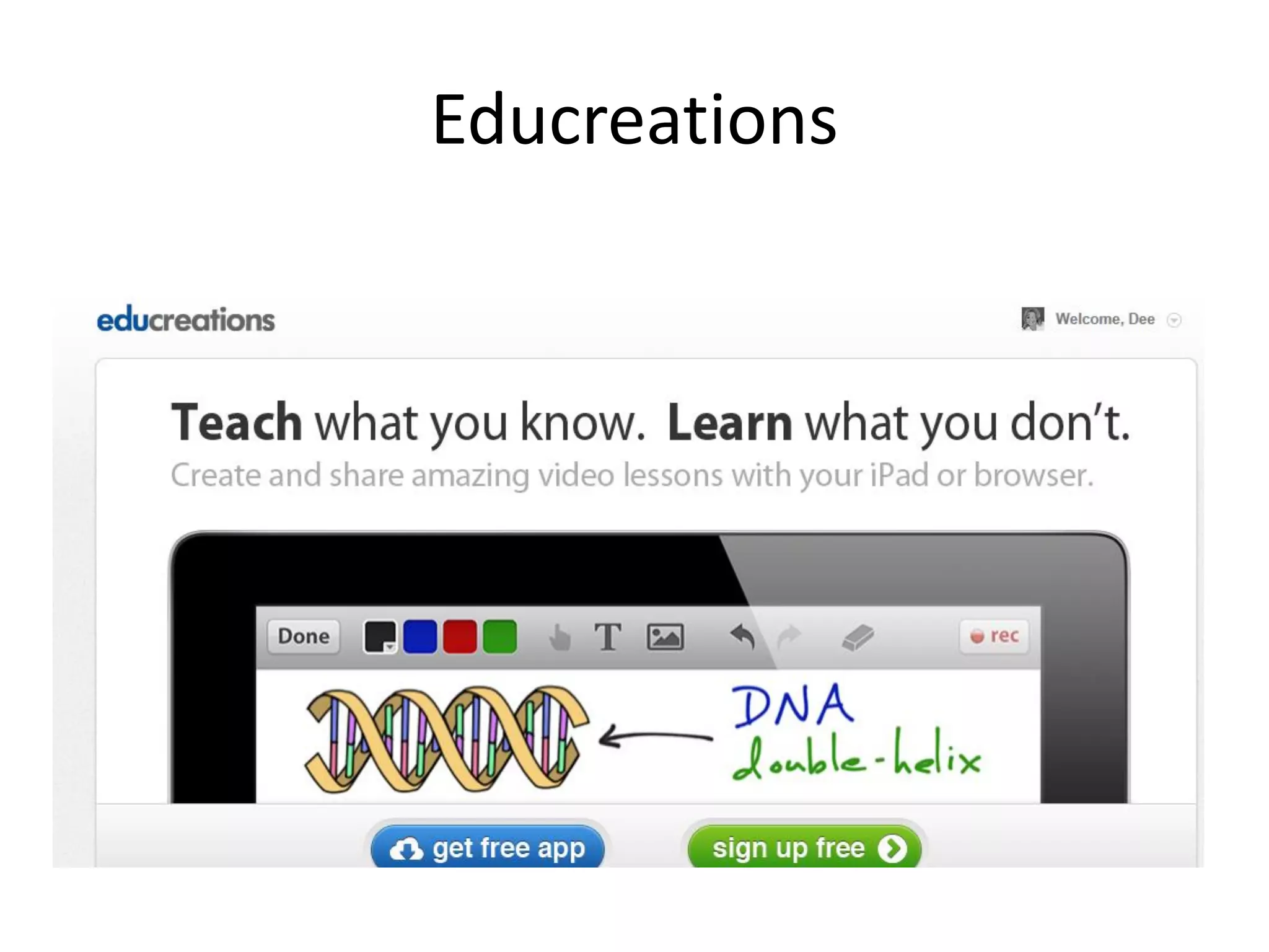 Educreations
 