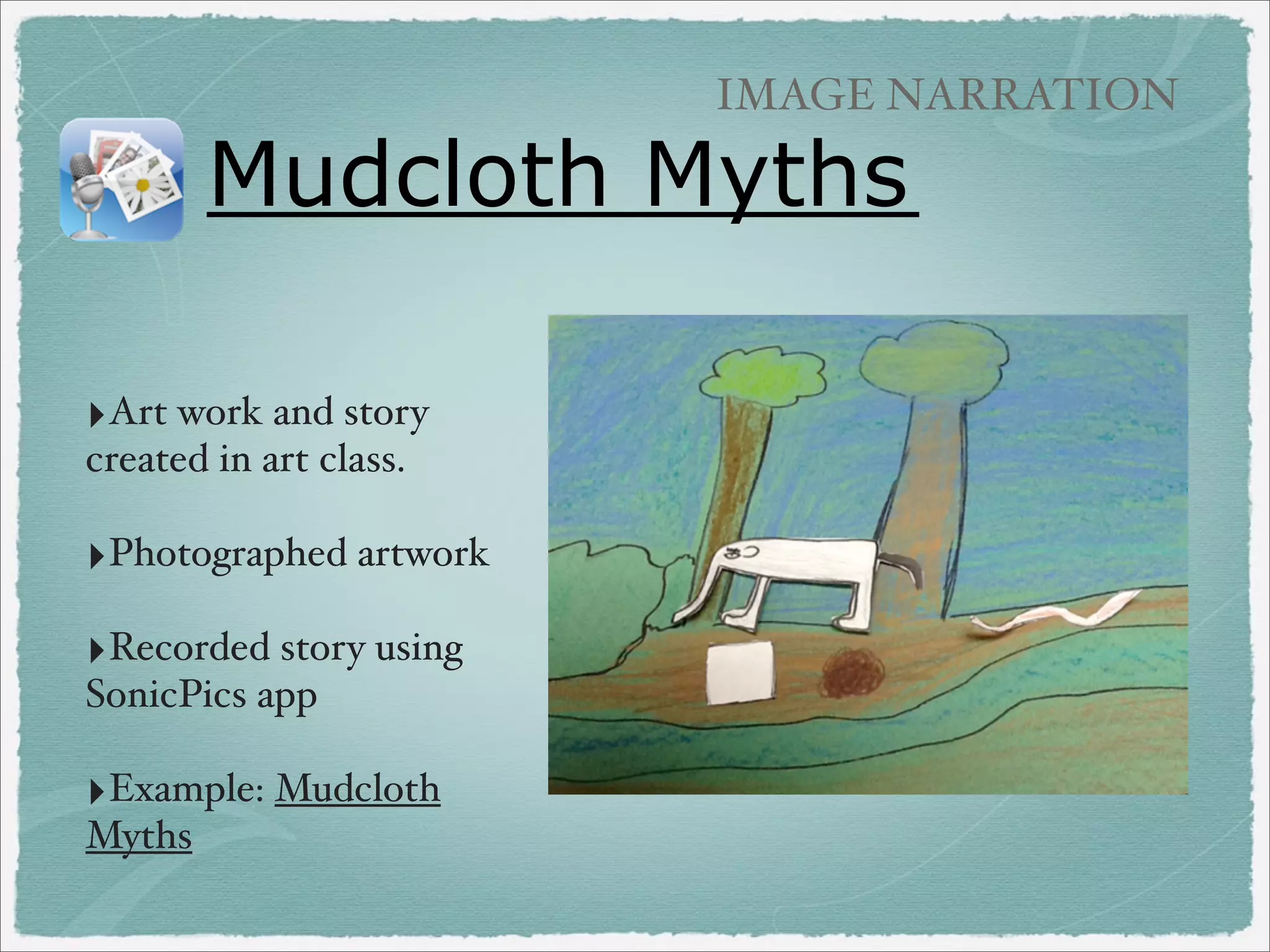 Body System
Tours with QR
Codes

IMAGE NARRATION
‣from 5th grade teacher Crystal
Voytal

 