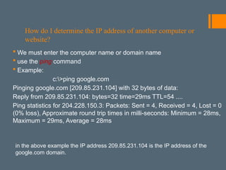 Sent Ip Comprehensive Guide to IP Addressing and Subnetting in Networking | PPTX