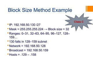 Comprehensive Guide to IP Addressing and Subnetting in Networking | PPTX