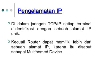 Ip address and subnet address | PPT