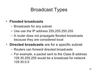 Ip address and subnetting | PPT