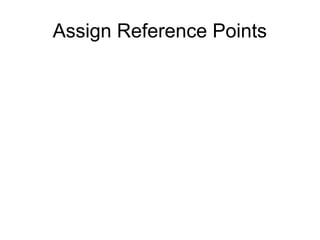 Assign Reference Points
 