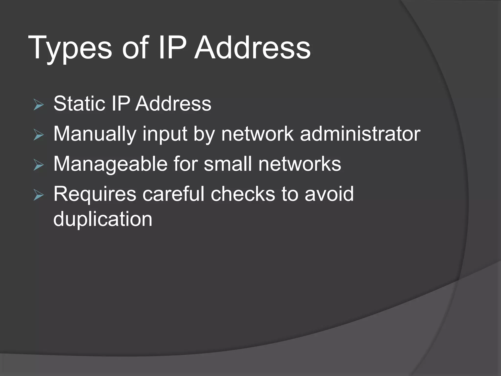 Ip address presentation | PPT