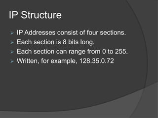 Ip address presentation | PPT