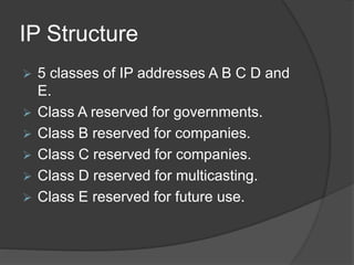 Ip address presentation | PPT