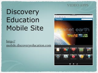 VIDEO APPS

Splice

(example)

‣Have students ﬁlm
and edit a class activity

link to video

 