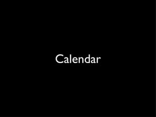 Calendar 