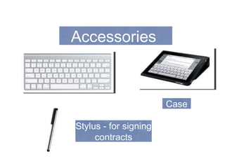 Accessories Stylus - for signing contracts Case