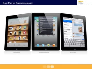 Das iPad im Businesseinsatz
 