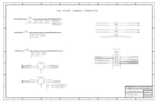 IN1
IN2
IN4
IN3
OUT1
OUT2
OUT3
OUT4
GND
IN1
IN2
IN4
IN3
OUT1
OUT2
OUT3
OUT4
GND
OUT
IN
BI
IN
BI
OUT
IN
IN
OUT
OUT
OUT
SYM_VER-2
SYM_VER-2
Apple Inc.
THE INFORMATION CONTAINED HEREIN IS THE
PROPRIETARY PROPERTY OF APPLE INC.
124578
B
D
8 7 6 5 4 3
C
B
A
NOTICE OF PROPRIETARY PROPERTY:
PAGE
12
D
A
C
PAGE TITLE
SHEET
IV ALL RIGHTS RESERVED
R
D
SIZEDRAWING NUMBER
REVISION
BRANCH
6 3
THE POSESSOR AGREES TO THE FOLLOWING:
I TO MAINTAIN THIS DOCUMENT IN CONFIDENCE
III NOT TO REVEAL OR PUBLISH IT IN WHOLE OR PART
II NOT TO REPRODUCE OR COPY IT
ISP1_CAM_FRONT_SHUTDOWN_L
HIGH = TURN ON CAMERA
LOW = SHUT DOWN CAMERA
VGA FRONT CAMERA CONNECTOR
516S0876 RCPT MLB
516S0869 PLUG FLEX
F-ST-SM
503548-1820
CRITICAL
J2601
10%
01005
6.3V
X5R-CERM
1000PF
C2602
X5R
1UF
6.3V
0201
20%
C2601
0201
240OHM-350MA
L2600
C2600
5%
16V
56PF
01005
NP0-C0GSM
XW2600
R2601
1/32W
MF
01005
1%
100K
1208
U2601400MHZ-0.1A-27PF
X5R-CERM
1000PF
01005
10%
6.3V
C2605
0201
20%
6.3V
1UF
X5R
C2604
56PF
C2603
5%
NP0-C0G
16V
01005
6.3V
10%
1000PF
01005
X5R-CERM
C2608
1UF
0201
20%
6.3V
X5R
C2607
5%
16V
56PF
C2606
01005
NP0-C0G
1208
400MHZ-0.1A-27PF
U2600
7 53
0201
240OHM-350MA
L2601
240-OHM-0.2A-0.8-OHM
0201-2
L2602
752
752
752
522
5
522
752
7 53
7 53
7 53
90-OHM-50MA
TCM0605-1
L2610
90-OHM-50MA
TCM0605-1
L2611
150OHM-25%-200MA-0.7DCR
01005
L2660
SYNC_DATE=12/03/2012SYNC_MASTER=J85 MLB_C
CAMERA: FF-ALS CONN & FILTERS
ISP1_CAM_FRONT_SHUTDOWN_L_F
I2C3_SCL_1V8_F
GPIO_ALS_IRQ_L_F
PP1V8_CAM_FRONT_FILT
ISP1_CAM_FRONT_SHUTDOWN_L
I2C3_SCL_1V8
GPIO_ALS_IRQ_L
I2C3_SDA_1V8
ISP1_CAM_FRONT_CLK
ISP1_CAM_FRONT_SDA
ISP1_CAM_FRONT_SCL
=PP3V0_ALS
=PP1V8_CAM_FRONT
ISP1_CAM_FRONT_CLK_F
I2C3_SDA_1V8_F
ISP1_CAM_FRONT_SCL_F
ISP1_CAM_FRONT_SDA_F
=PP2V9_CAM_FRONT
MIPI1C_CAM_FRONT_CLK_FILT_N
MIPI1C_CAM_FRONT_CLK_FILT_P
MIPI1C_CAM_FRONT_DATA_FILT_N<0>
MIPI1C_CAM_FRONT_DATA_FILT_P<0>
GPIO_ALS_IRQ_L_F
I2C3_SCL_1V8_F I2C3_SDA_1V8_F
ISP1_CAM_FRONT_CLK_F_R
ISP1_CAM_FRONT_SHUTDOWN_L_F
ISP1_CAM_FRONT_SDA_F
ISP1_CAM_FRONT_SCL_F
PP2V9_AVDD_CAM_FRONT_FILT
GND_AVDD_CAM_FRONT
PP1V8_CAM_FRONT_FILT
PP3V0_ALS_FILT
ISP1_CAM_FRONT_CLK_F_R ISP1_CAM_FRONT_CLK_F
MIPI1C_CAM_FRONT_DATA_FILT_N<0>
MIPI1C_CAM_FRONT_DATA_FILT_P<0> MIPI1C_CAM_FRONT_DATA_P<0>
MIPI1C_CAM_FRONT_DATA_N<0>
MIPI1C_CAM_FRONT_CLK_FILT_N
MIPI1C_CAM_FRONT_CLK_FILT_P MIPI1C_CAM_FRONT_CLK_P
MIPI1C_CAM_FRONT_CLK_N
NC_U2601_5NC_U2601_1
PP3V0_ALS_FILT
GND_AVDD_CAM_FRONT
VOLTAGE=0V
NET_SPACING_TYPE=GND
MIN_NECK_WIDTH=0.15 MM
MIN_LINE_WIDTH=0.15 MM
PP2V9_AVDD_CAM_FRONT_FILT
MAX_NECK_LENGTH=3 MM
MIN_LINE_WIDTH=0.6 mm
MIN_NECK_WIDTH=0.2 mm
NET_SPACING_TYPE=PWR
VOLTAGE=2.9V
051-0886
A.0.0
26 OF 121
20 OF 54
6
21
17
15
13
11
9
7
5
3
12
4
8
10
12
14
16
18
1920
22
2
1
2
1
21
2
1
1 2
1
2
2
1
2
1
2
1
2
1
2
1
2
1
21
21
4
32
1
4
32
1
21
20
20
20
20
54
54
20
20
20
20
54
2053
2053
2053
2053
20
20 20
20
20
20
20
20
20
20
20
20 20
2053
2053
2053
2053
20
20
20
 