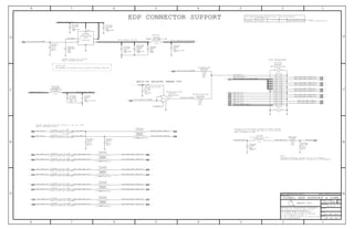 OUT
OUT
OUT
OUT
OUT
OUT
OUT
OUT
OUT
OUT
OUT
IN
IN
IN
IN
IN
IN
IN
IN
IN
IN
IN
IN
IN
IN
IN
IN
IN
IN
NCIN
OUT
SYM_VER-2
SYM_VER-2
SYM_VER-2
SYM_VER-2
SYM_VER-2
IN
IN
IN
IN
IN
IN
IN
IN
IN
IN
IN
GND
VDD
D
SON
CAP
Apple Inc.
THE INFORMATION CONTAINED HEREIN IS THE
PROPRIETARY PROPERTY OF APPLE INC.
124578
B
D
8 7 6 5 4 3
C
B
A
NOTICE OF PROPRIETARY PROPERTY:
PAGE
12
D
A
C
PAGE TITLE
SHEET
IV ALL RIGHTS RESERVED
R
D
SIZEDRAWING NUMBER
REVISION
BRANCH
6 3
THE POSESSOR AGREES TO THE FOLLOWING:
I TO MAINTAIN THIS DOCUMENT IN CONFIDENCE
III NOT TO REVEAL OR PUBLISH IT IN WHOLE OR PART
II NOT TO REPRODUCE OR COPY IT
PART NUMBER
ALTERNATE FORPART NUMBER BOM OPTION REF DES COMMENTS:
TABLE_ALT_HEAD
TABLE_ALT_ITEM
REVIEW: 4700PF 0201 132S0187
EDP CONNECTOR SUPPORT
LAYOUT NOTE:
PUT THERMAL VIAS AROUND U2200 IN CASE OF SHORTED CONDITION
REVIEW: CAN/SHOULD WE USE 132S0316, 0.1UF 20%, 01005
RDAR://PROBLEM/12579948
RDAR://PROBLEM/12579963
TO REDUCE THE 2.5V FROM THE TCON TO 1.8V TO THE AP?
REVIEW: WILL THE DISPLAY INCLUDE A VOLTAGE DIVIDER
RDAR://PROBLEM/12579981
P/N 516S1056
NOTE:
HOWEVER TO BE CONSERVATIVE, DIVIDER CKT IS NOT REMOVED
PER GREG DE MERCEY, EDP_HPD PIN IS 2.5V TOLERANT
BACK-UP DELAYED PWREN CKT
7
C2221
NP0-C0G-CERM
50V
56PF
2%
0201
18
18
18 53
18 53
18 53
18 53
18 53
18 53
18 53
18 53
L2240
01005
240-OHM-25%-0.20A-1.0DCR
C2260
27PF
NP0-C0G
16V
5%
01005
5%
R2243
MF
1/32W
01005
100K
18 53
18 53
18 53
18 53
18 53
18 53
18 53
18 53
18
18
C2232
16V
01005
NP0-C0G-CERM
15PF
5%
F-ST-SM-1
CRITICAL
AA07A-S032-VA1
J2201
L2201
0402A
CRITICAL
FERR-120-OHM-1.5A
47
47
47
47
47
1852
47
CERM
C2230
82PF
0201
5%
25V
1852
1/32W
MF
01005
R2250
7.5K
5%
U2201
CRITICAL
SOT891
74LVC1G32
LCM_PWR_EN_OR_GATE
LCM_PWR_EN_OR_GATE
0.1UF
6.3V
20%
01005
X5R-CERM
C2270
518
01005
0.000%
R2290
MF
1/32W
LCM_PWR_EN_OR_GATE
CRITICAL
C2202
20%
10UF
0402
6.3V
CERM-X5R
518
1/32W
MF
0%
0.00
R2291
01005
LCM_PWR_EN_RES
0.1UF
X5R-CERM
C2203
0201
16V
10%
R2242
1/32W
01005
MF
5%
20.0K
+/-0.5PF
C2233
50V
C0G-CERM
8.2PF
201
0402
220-OHM-1A
L2200
CRITICAL
3.25-OHM-0.1A-2.4GHZ
L2242
CRITICAL
TAM0605-4SM
5%
R2241
100K
MF
01005
1/32W
3.25-OHM-0.1A-2.4GHZ
L2212
CRITICAL
TAM0605-4SM
3.25-OHM-0.1A-2.4GHZ
L2222
CRITICAL
TAM0605-4SM
3.25-OHM-0.1A-2.4GHZ
CRITICAL
L2232
TAM0605-4SM
C2250
01005
0.1UF
6.3V X5R-CERM20%
C2251
6.3V
0.1UF
X5R-CERM20%01005
C2242 0.1UF
6.3V X5R-CERM20%01005
20%
0.1UFC2243
6.3V X5R-CERM01005
0.1UFC2244
X5R-CERM20%01005 6.3V
0.1UFC2245
6.3V X5R-CERM20%01005
0.1UFC2246
6.3V X5R-CERM20%01005
0.1UFC2247
6.3V X5R-CERM20%01005
0.1UFC2248
6.3V X5R-CERM20%01005
3.25-OHM-0.1A-2.4GHZ
L2202
CRITICAL
TAM0605-4SM
C2249 0.1UF
6.3V X5R-CERM20%01005
0201
16V
0.1UF
X5R-CERM
C2239
10%
518
7
7
MF
100K
5%
1/32W
01005
R2205
753
753
753
753
753
753
753
753
TDFN
CRITICAL
U2200
SLG5AP304V
OMIT
C2240
0201
0.1UF
X5R-CERM
16V
10%
0402
10%
X7R
3900PF
C2241
50V
VIDEO: EDP SUPPORT & CONN
SYNC_MASTER=J85 MLB_C SYNC_DATE=12/05/2012
155S0667 155S0583 RDAR://PROBLEM/8616060, RADAR://PROBLEM/9015335
L2242,L2810,L2811,L2812,L2813,L2814,L2710,L2711,L2712,L6030,L6031
EDP_DATA_EMI_CONN_P<0>
EDP_DATA_EMI_CONN_N<0>
EDP_DATA_EMI_CONN_P<1>
EDP_DATA_EMI_N<1>
EDP_DATA_EMI_P<1>
EDP_AUX_EMI_N
EDP_AUX_EMI_PEDP_AUX_P
LCM_OFF_L
EDP_DATA_N<1>
EDP_DATA_N<0>
EDP_DATA_P<0>
EDP_DATA_N<2>
PPVCC_MAIN_LCD_SW_CONN
=PPLED_REG_A PPLED_BACK_REG_A
GPIO_SOC2LCD_PWREN
LCD_RAMP
EDP_AUX_EMI_CONN_N
EDP_AUX_EMI_CONN_P
EDP_DATA_EMI_CONN_N<1>
EDP_DATA_EMI_CONN_P<2>
EDP_DATA_EMI_CONN_N<2>
EDP_DATA_EMI_CONN_P<3>
EDP_DATA_EMI_CONN_N<3>
EDP_AUX_N
EDP_DATA_EMI_P<0>
EDP_DATA_EMI_N<0>
EDP_DATA_EMI_N<2>
EDP_DATA_P<1>
EDP_DATA_EMI_P<2>
EDP_DATA_EMI_P<3>
EDP_DATA_P<2>
EDP_DATA_N<3>
EDP_DATA_P<3>
PPVCC_MAIN_LCD_SW
EDP_HPDEDP_HPD_2P5EDP_HPD_EMI
PPVCC_MAIN_LCD_SW_CONN
EDP_DATA_EMI_CONN_N<2>
EDP_DATA_EMI_CONN_P<2>
EDP_DATA_EMI_CONN_N<1>
EDP_DATA_EMI_CONN_P<1>
EDP_DATA_EMI_CONN_N<3>EDP_HPD_EMI
EDP_AUX_EMI_CONN_P
EDP_DATA_EMI_CONN_N<0>
EDP_DATA_EMI_CONN_P<0>
EDP_AUX_EMI_CONN_N
EDP_DATA_EMI_CONN_P<3>
LED_IO_5_A
LED_IO_6_A
LED_IO_4_A
LED_IO_2_A
LED_IO_3_A
LED_IO_1_A
PPLED_BACK_REG_A
=PPVCC_MAIN_LCD
GPIO_SOC2LCD_PWREN
NC_U2201_5
GPIO_SOC2LCD_PWREN
GATE2LCD_PWREN
=PP1V8_SOC
EDP_DATA_EMI_N<3>
051-0886
A.0.0
22 OF 121
18 OF 54
2
1
21
2
1
1
2
2
1
9
11
13
15
17
3
7
14
16
18
12
10
8
4
6
2
31
29
19
21
23
25
27
32
30
26
28
24
22
20
5
1
3334
3536
21
2
1
1 2
2
6
1
4
35
2
1
1 2
2
1
1 2
2
1
1
2
2
1
21
4
32
1
1
2
4
32
1
4
32
1
4
32
1
1 2
1 2
1 2
1 2
1 2
1 2
1 2
1 2
1 2
4
32
11 2
2
1
1
2
81
3
52
7
2
1
2
1
53
53
18 52
54 18 52
53
53
53
53
53
18
18
54
4571054
53
 
