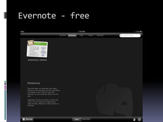 Evernote - free
