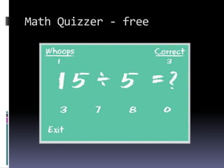 Math Quizzer - free