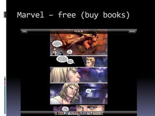 Marvel – free (buy books)