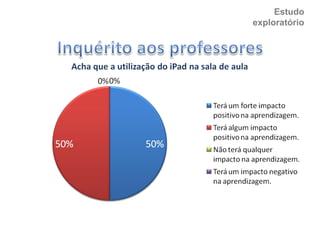 Estudo
exploratório
 