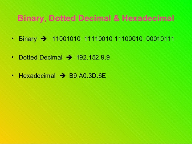 Ip Adressing