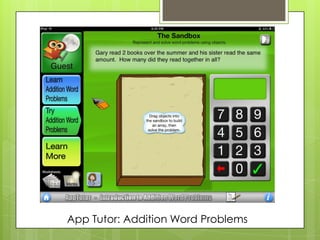 App Tutor: Addition Word Problems
 