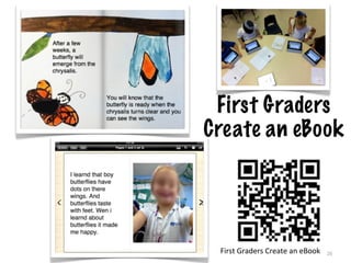 First Graders
Create an eBook




 First	
  Graders	
  Create	
  an	
  eBook   26
 