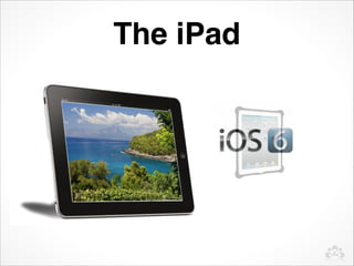 The iPad
 