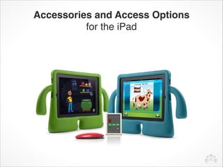 Accessories and Access Options 
          for the iPad
 