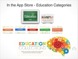 In the App Store - Education Categories
 